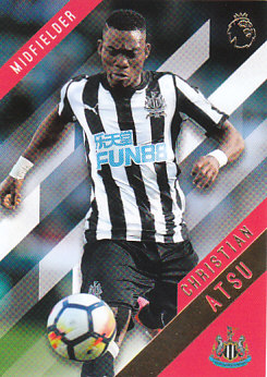 Christian Atsu Newcastle United 2017/18 Topps Premier Gold #96
